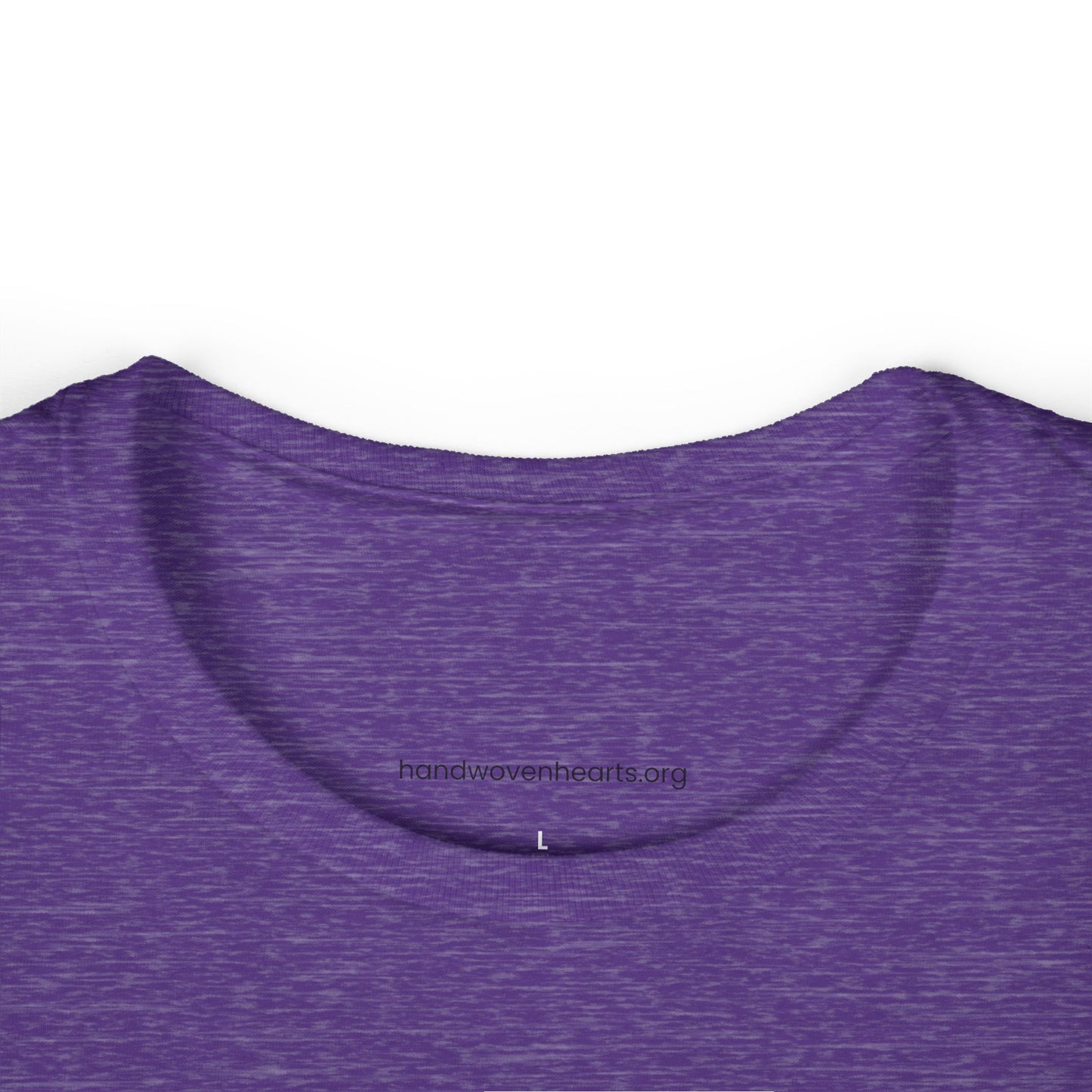 Women's Soft-style Tee - Handwoven Hearts Logo