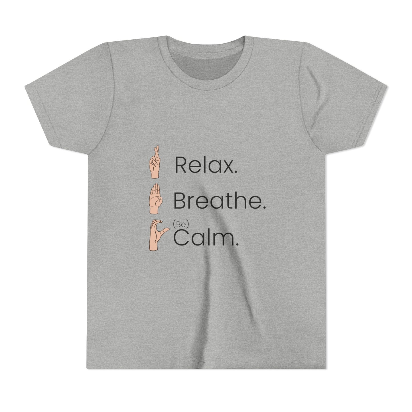 Youth T-Shirt - RBC - Relax. Breathe. (Be) Calm.