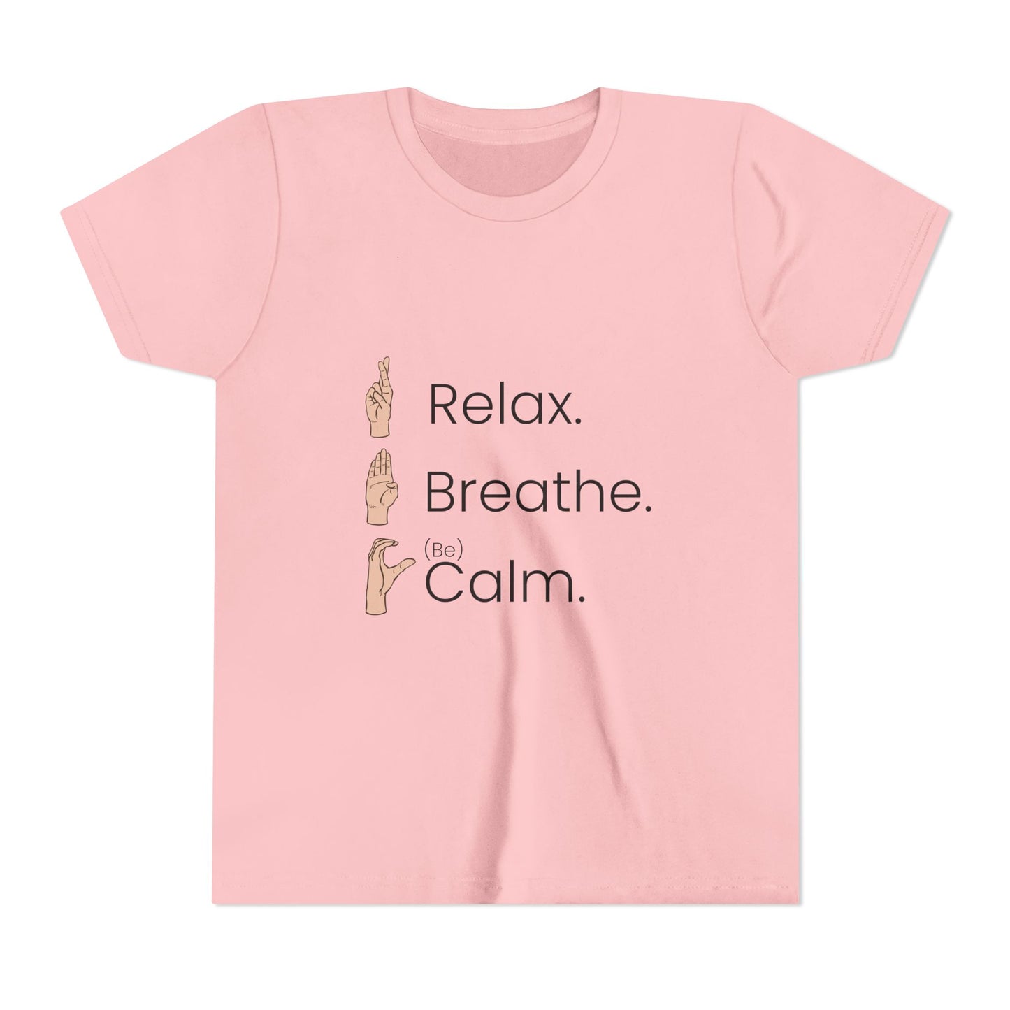 Youth T-Shirt - RBC - Relax. Breathe. (Be) Calm.