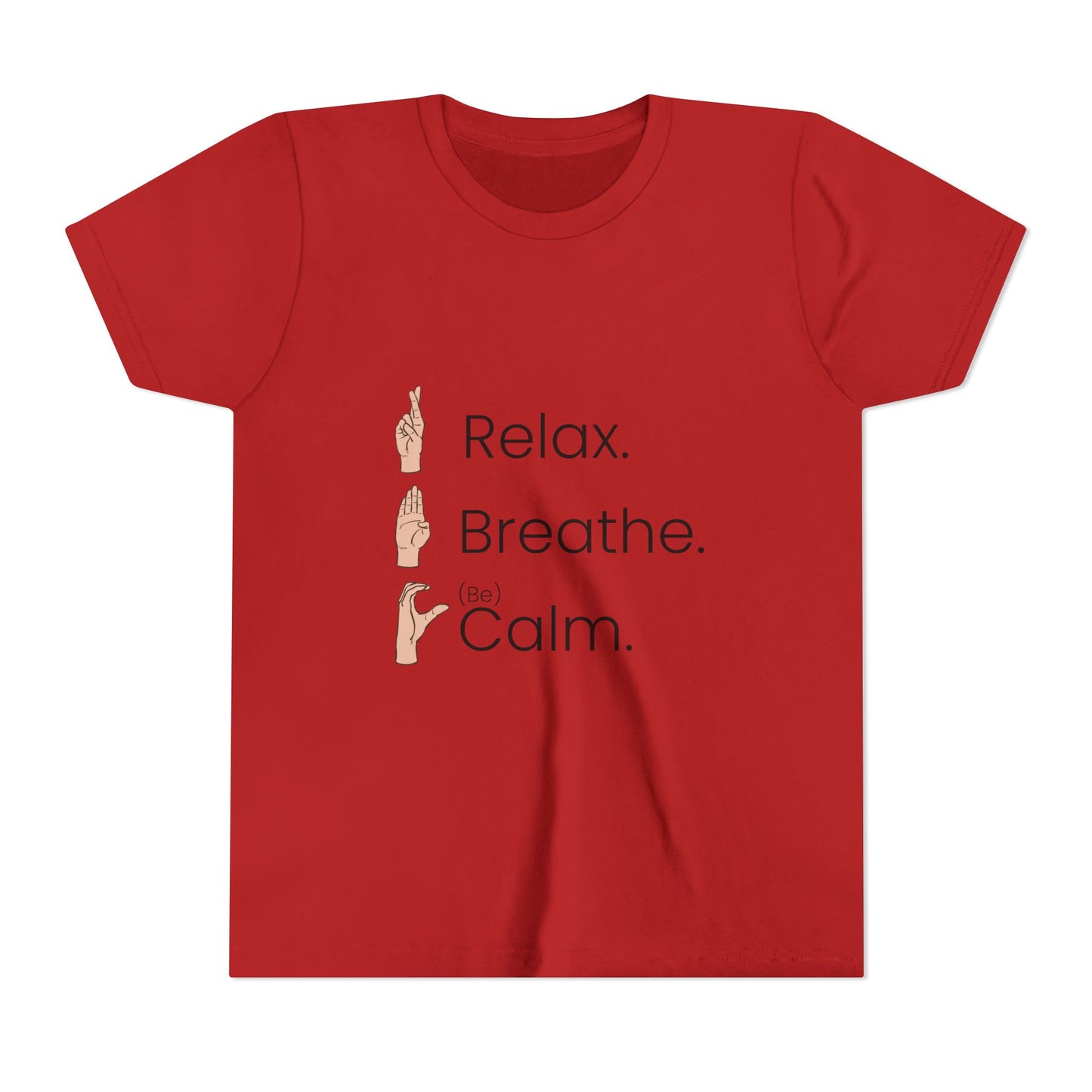 Youth T-Shirt - RBC - Relax. Breathe. (Be) Calm.