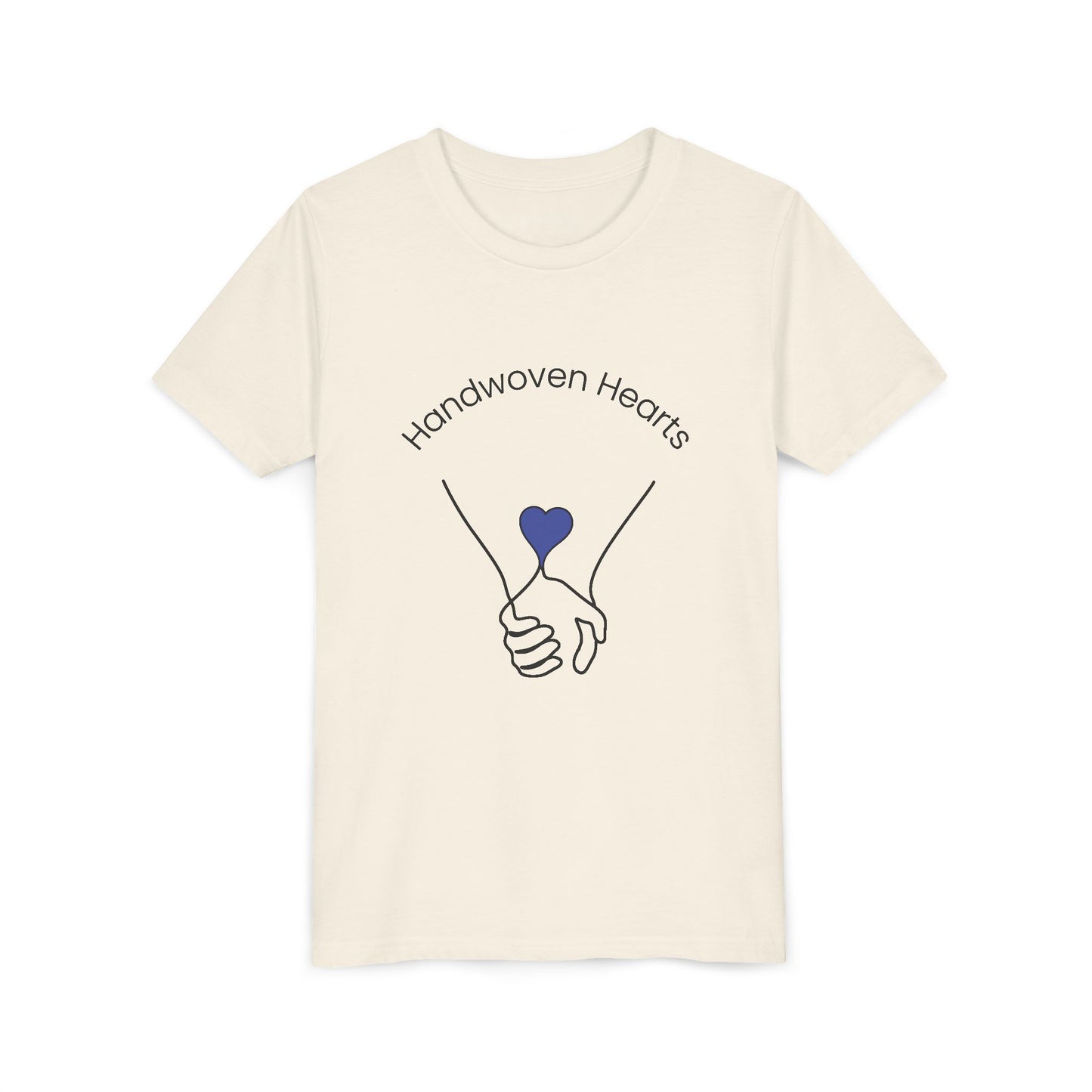 Youth Unisex T-Shirt - Handwoven Hearts Logo